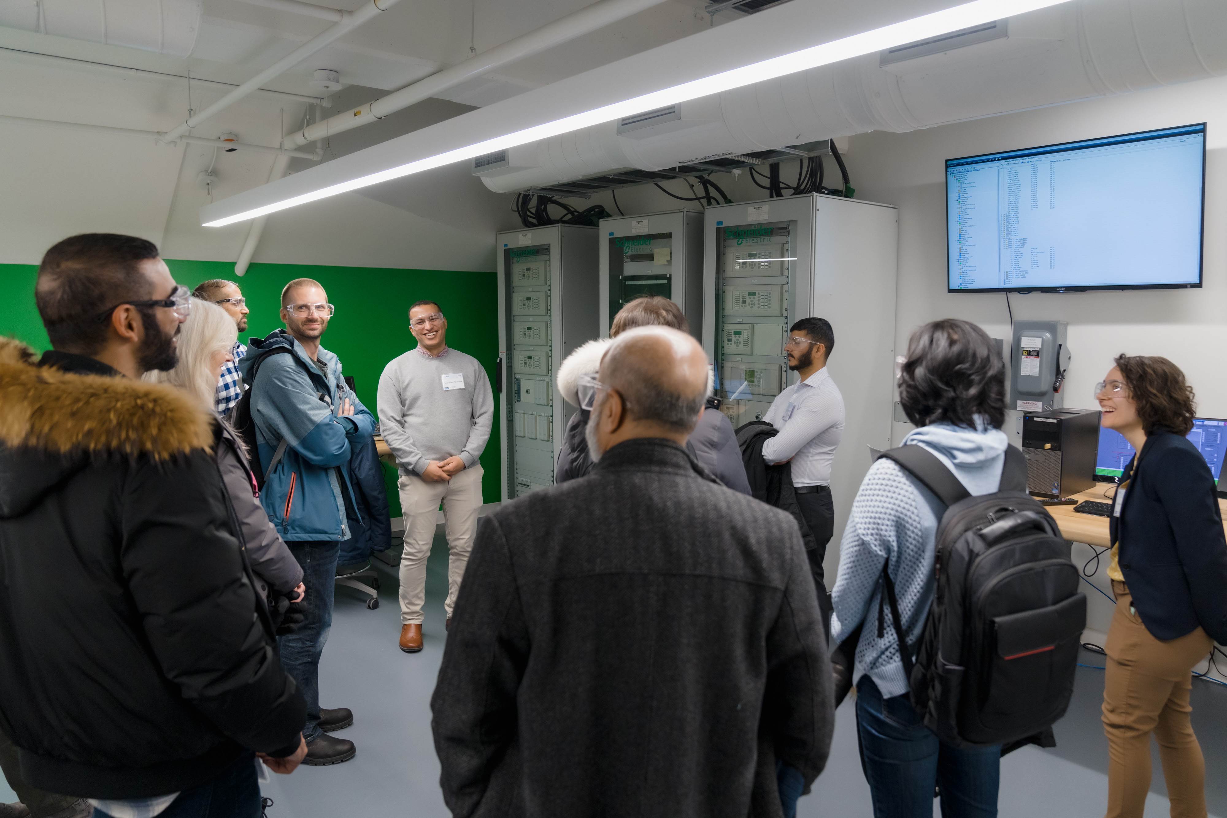 Schneider Electric Smart Grid Lab tour